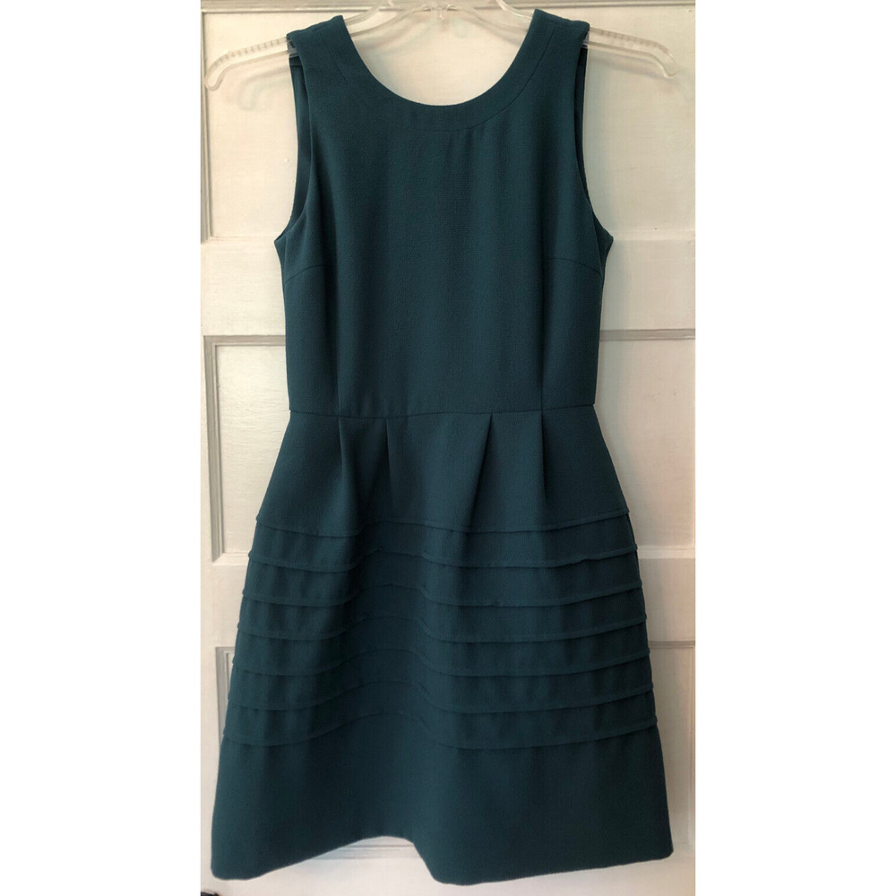 Madewell, Midnight Dress, Green, Sleeveless, Women's Size 2, # E4899